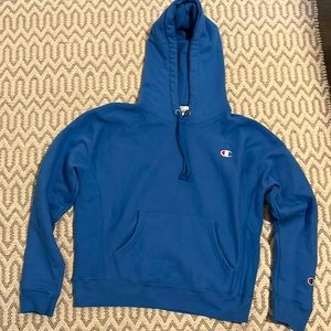 Royal Blue Champion Hoodie, Size Medium